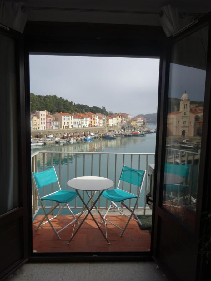 Vue Sur Mer! Levers De Lune Et Soleil En Direct! Apartment Port Vendres Exterior photo